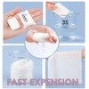 Premium Disposable Washcloths for travel, 40pcs Portable Disposable Pure Cotton