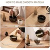 Ochcahser - Juego de té japonés incluye tazón de matcha