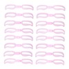 Mikinona 5 Sets 20pcs Reusable Eyebrow Stencil Card Eyebrow Shaping
