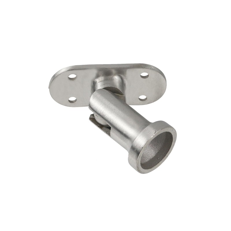 MY MIRONEY 2PCS Stainless Steel Handrail Bracket Heavy Duty Upright