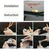 3D Shadow Light LED Car Door Light Logo Projector (White)