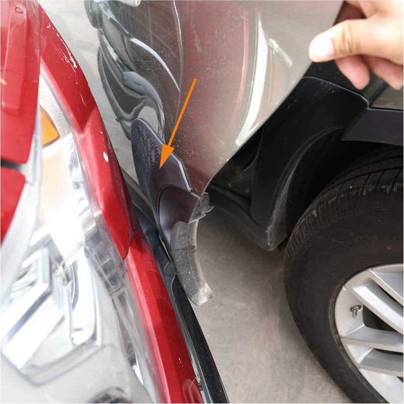 CHEYA ABS Black Body Anti-scratch Protection Cover Trim Kit for