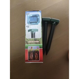 Solar Mole Repellent, Mole, Vole, Mole, Mole, Ultrasonic and Outdoor Pest Repellent, Pack of 8