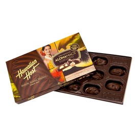 Hawaiian Host Alohamacs Dark Chocolate Covered Macadamia Nuts (1 Box)