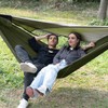 Travel Bird Camping Hammock with Mosquito Net and Sunshade, Backpacking