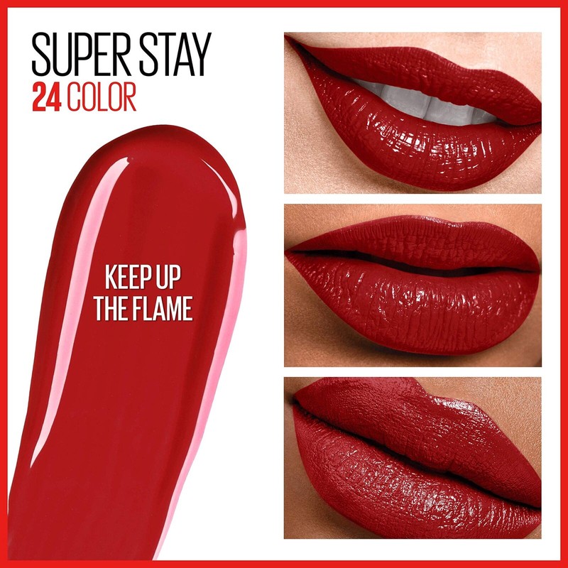 Maybelline Super Stay 24, 2-Step Liquid Lipstick Makeup, Long Lasting