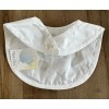 Petit Ami DESIGNER Petit Ami Baby Christening Bib
