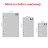 A6 Personal Binder Refills Lined Paper, Planner Inserts of Rulled