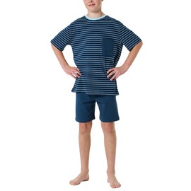 Schiesser Girls' Nightdress - 100% Organic Cotton - Size 140 to 176, Aquarium_180952