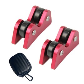 Wokyo 2pcs Billiards Cue Straightness Checker, Pool Billiards Cue Club Roller Straightness Checker Detector Straightening Tester Cue Repair Tool Cue Tip Shaper Inspect Tool