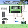 30A MPPT Solar Panel Controller 12V/24V Auto Tracking Solar Regulator