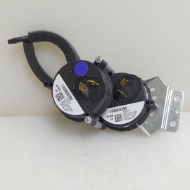 OEM Nordyne 632514 - Nordyne OEM Furnace Draft Air Pressure Switch, 2 Stage, Push Button, Black, Automatic Operation