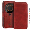 Shantime Stylish Leather Wallet Case Compatible with AGM Glory Pro