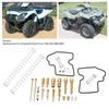 30pcs Motorcycle Carburetor Repair Kit Replacement for Kawasaki Brute Force
