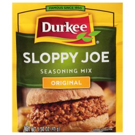 Durkee Sloppy Joe Seasoning Mix, 1.50 Ounce Packets (Pack of 12)