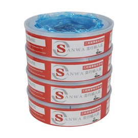 Replacement Cartridges for Litter Locker II Pet Toilet Supplies (Set of 4)