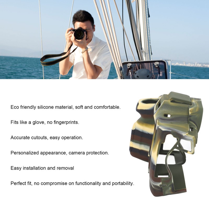 Digital Camera Skin Cover Soft Cover Silicone Anti Slip Comfort