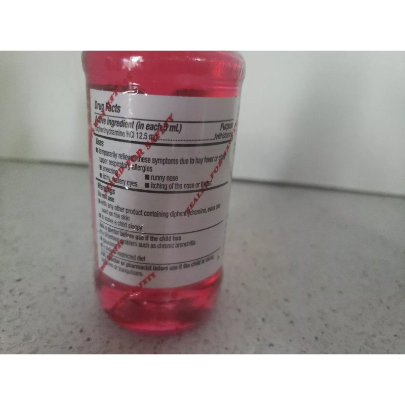 Assured New 4 oz Assured Childrens Allergy Liquid Cherry Flavor