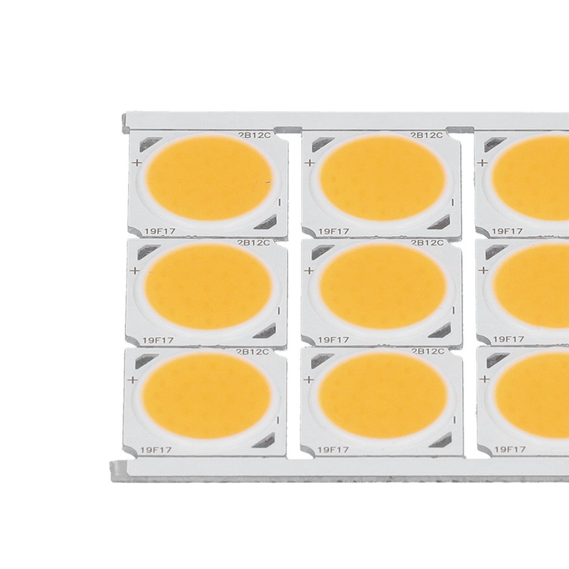 12Pcs COB Light Source High Power Round LED Chip 12W