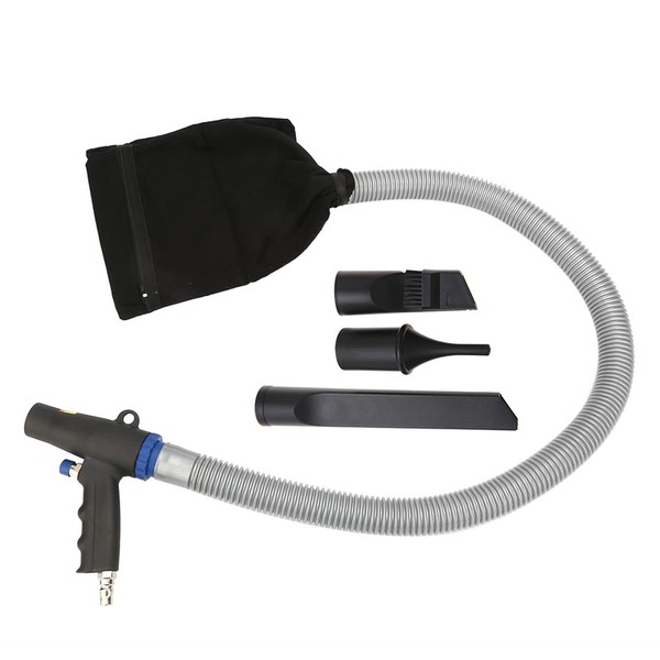 Air Blow Gun Kit, Duster Compressor Tool with Blow/Suction Cleaning