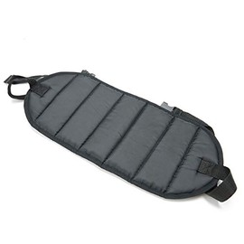 Mind Reader Rest, Ergonomic Foot, Pressure Relief for Comfort, Back, and Body, Plane, Black