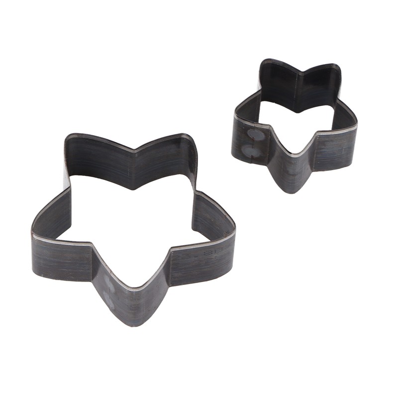2Pcs Leather Cutting Die Star Shape Punch Cutter Craft Mould
