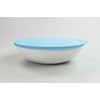 TUPPERWARE Allegra 1.5 L Light Blue White Serving Bowl P