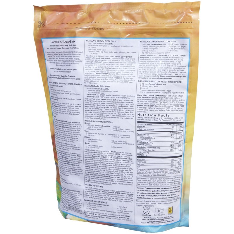 PAMELAS PRODUCTS Bread And Flour Mix, 64 OZ