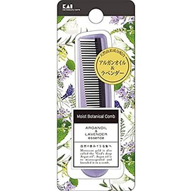 Kai Corporation Moist Botanical Comb (Folding Litatami)