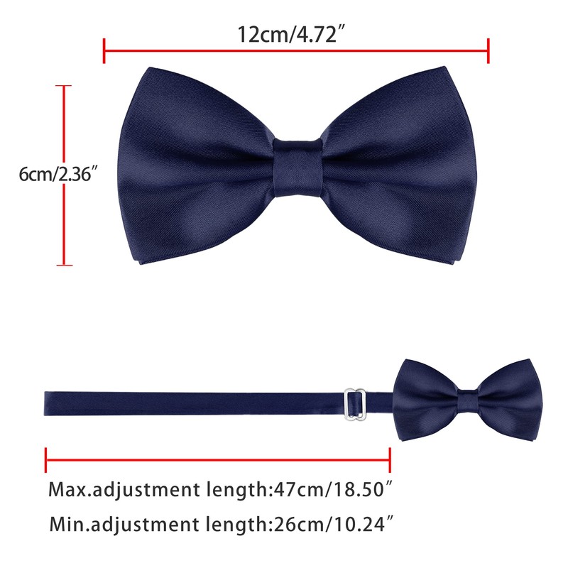 Allegra K Men's Bowtie, Bowtie, Ribbon, Formal, Wedding, School Entrance