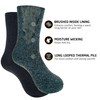 HOT FEET Thermal Socks for Men, Extreme Cold Weather, 2/4
