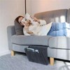 PmHaurient Bedside Caddy,Felt Bed Side Caddy Organizer With 5 Pockets