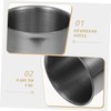 KICHOUSE 150ml Rice Measuring Cup Stainless Steel No Scale Easy