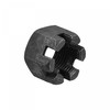 sourcing map M16x1.5mm Hexagon Slotted Nut, Grade 4.8 Carbon Steel