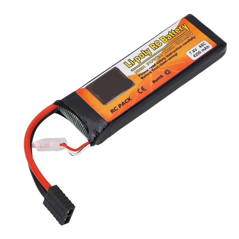 7.4V 4200mAh 45C 2S LiPo Battery FPV Racing Drone Lithium