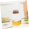 Totority 4pcs Leak Honey Jars Airtight Lids -Grade Dispenser Pots
