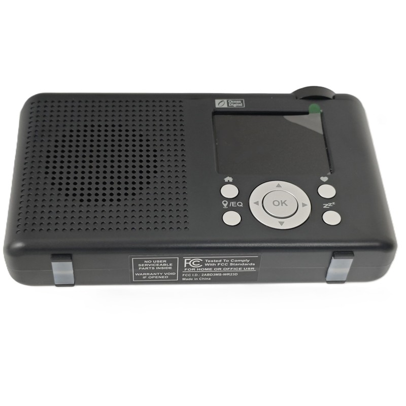 Ocean Digital WR-23F Portable FM Internet Radio 2.4” Color LCD