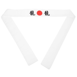 DOITOOL Fascia Giapponese in Cotone Traspirante Antiscivolo Riutilizzabile Taglia Unica Karate Yoga Running Accessori Sportivi per Uomo e Donna