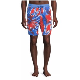 No Boundaries Men’s Drawstring Pocket Lounge Shorts Americana NWT XL (40-42)