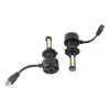 2pcs Vehicle X7‑COB 6500K H7 LED Headlight High Front Light