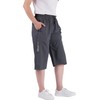 NATUST Boys' Summer Shorts Kids Quick-Drying Thin Lightweight Shorts, gray