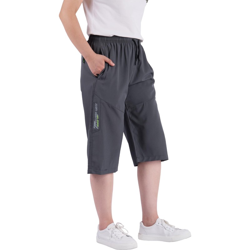 NATUST Boys' Summer Shorts Kids Quick-Drying Thin Lightweight Shorts, gray
