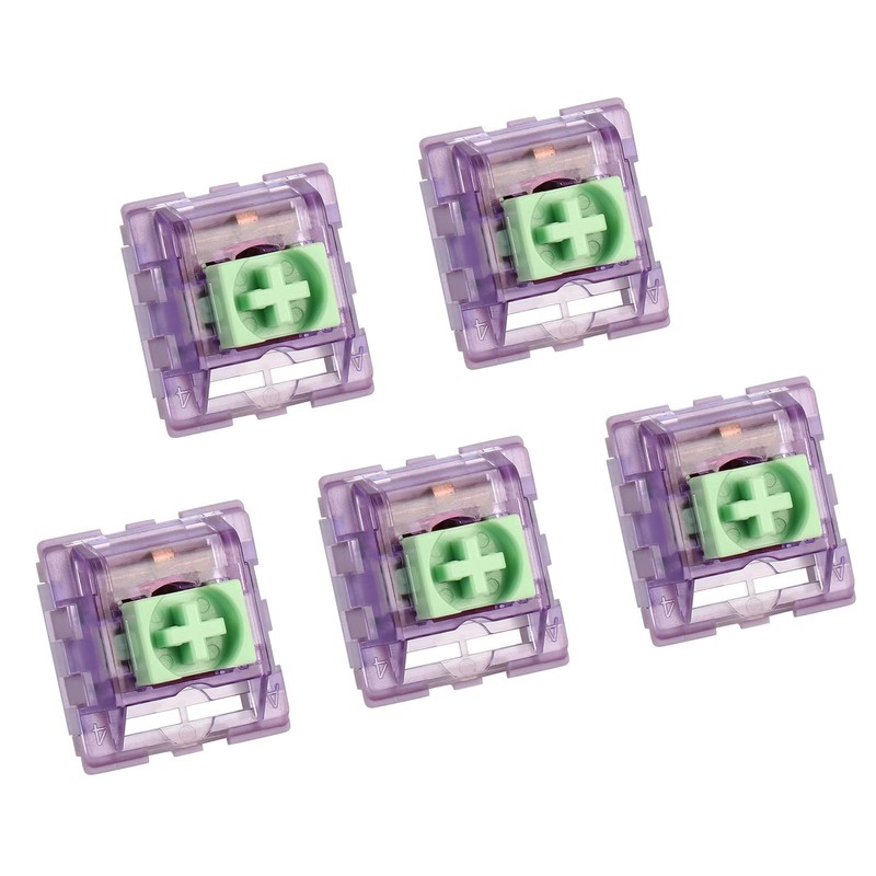 DUROCK Lupine Linear Switches 62g 2-Stage Long Spring 5 Pins