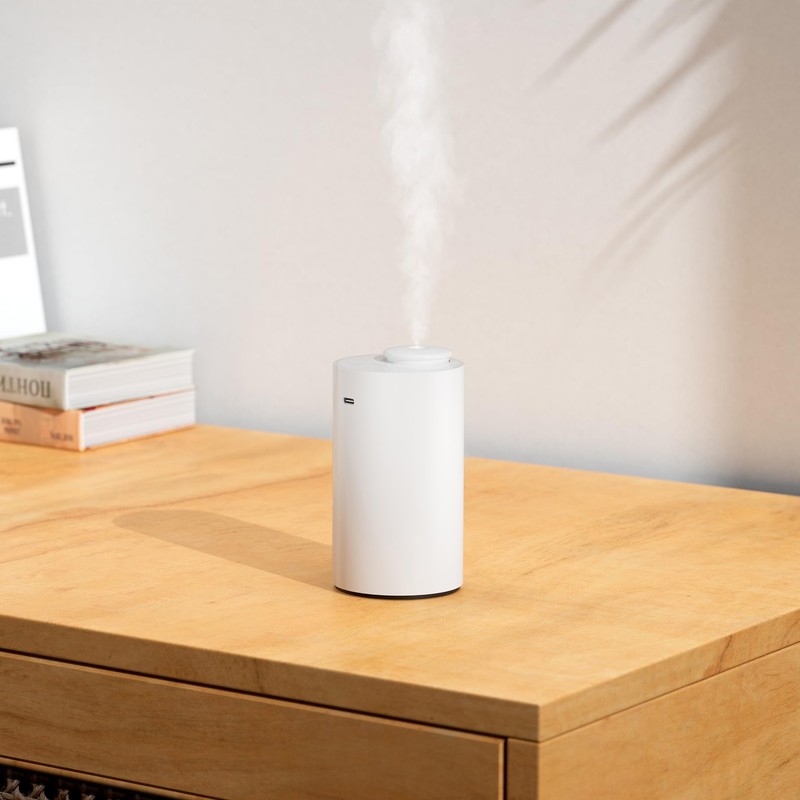 Airversa AN6 Aroma_Diffuser, Polypropylene, LED, White - Portable Waterless Essential
