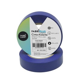 19mm x 20m Blue PVC Electrical Tape Roll Ideal for Electricians, Flexible and Durable, Perfect for Insulating Electrical Connections and Repairs Confidently and Safely.