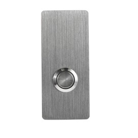 R- Series Stainless Steel Designer Doorbells by Modern Stainless Hardware (Slate)