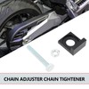 ECSiNG 2pcs 15mm Hole Diameter Motorcycle Chain Tensioner CNC Tensioner