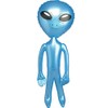 2' Blue Inflatable Martian Alien Prop Toy Decoration by Rhode