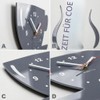 Modern Kitchen Wall Clock, Cup