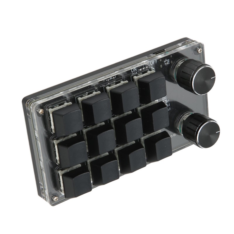 Mini Keypad 1 Handed Mechanical Keyboard Wired USB Programmable Macro